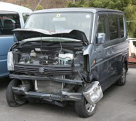 事故車の写真