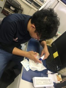 やけどと社長と消毒液