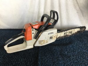 買い取りしたSTHILのチェーンソー