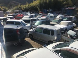 社内引取り車の状況