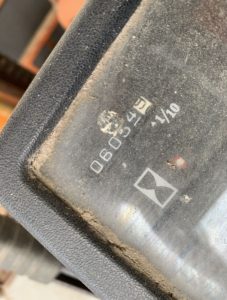 フォークリフトのアワーメーター
