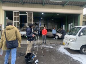 廃車のアクセルのCMワンカット社長編