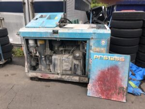 買い取りした不動のエアコンプレッサー