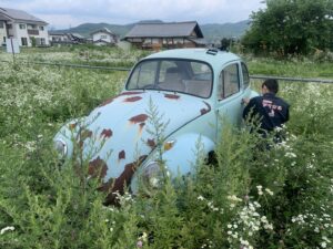 長年放置してしまったフォルクスワーゲンビートル