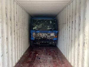 海外に輸出されるトラック
