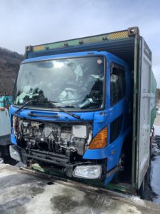 海外に輸出されるトラック